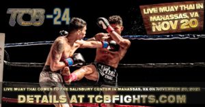 Thai Championship Boxing - Muay Thai Boxing - Kick Boxing - The Salisbury Center - tcbfights.com